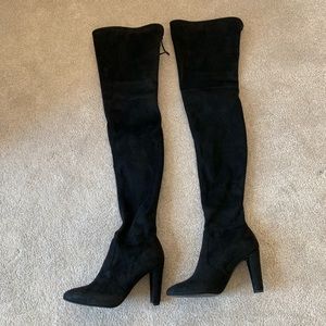 Stuart Weitzman Black Alllegs Boots/Booties
